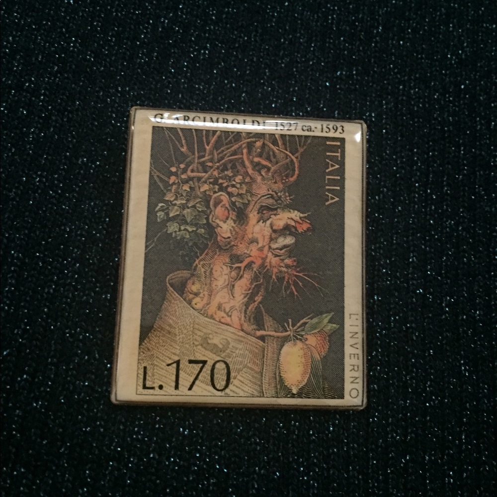 Stamp pin